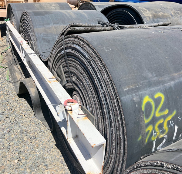 45,829.6' L Of Used Fenner Dunlop Conveyor Belting, 1200mm W X 13911m L (47" W X 45,829.6' L))